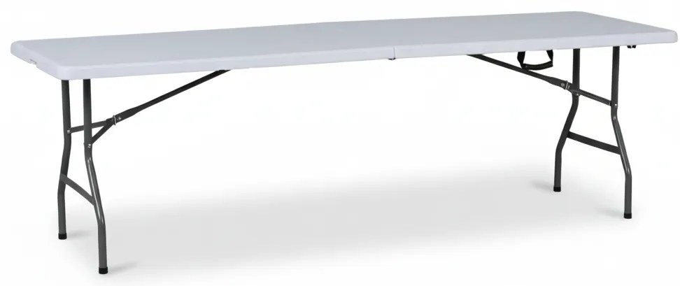 Stół cateringowy, 2400 x 750 x 740 mm, składany blat