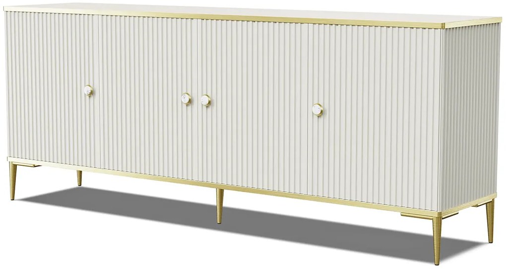 Lamelowa komoda cashmere P1-Z93