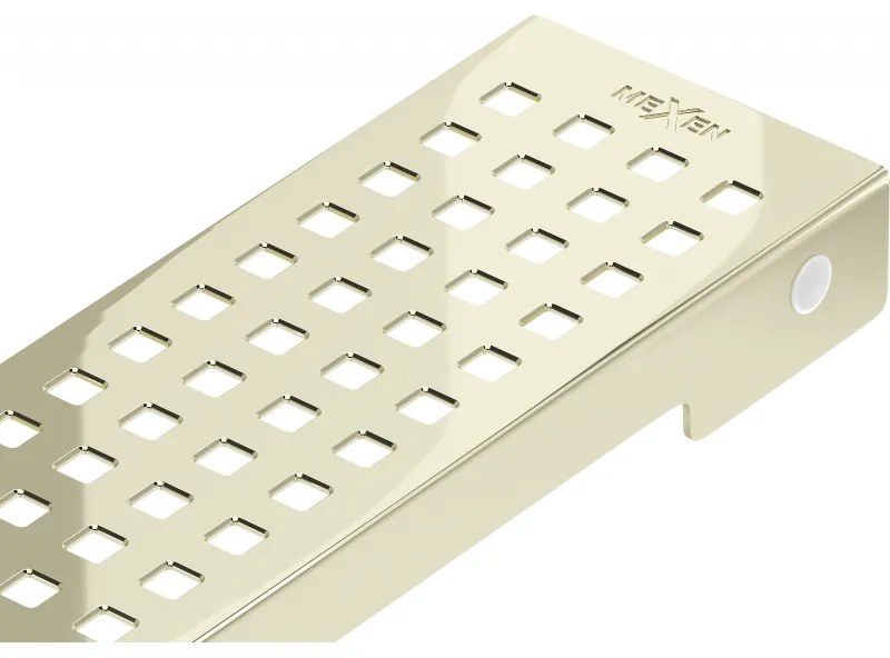 Mexen M08 maskownica do odpływu liniowego 100 cm, złota - 1525100