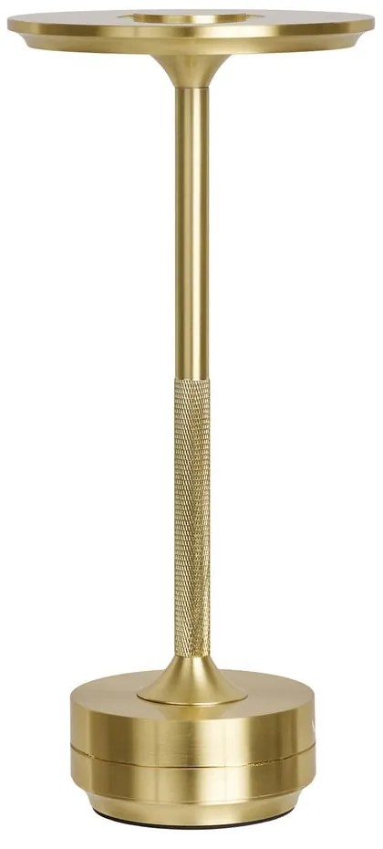 Lampa stołowa LED w kolorze mosiądzu (wysokość 28,5 cm) Lyneham – House Nordic