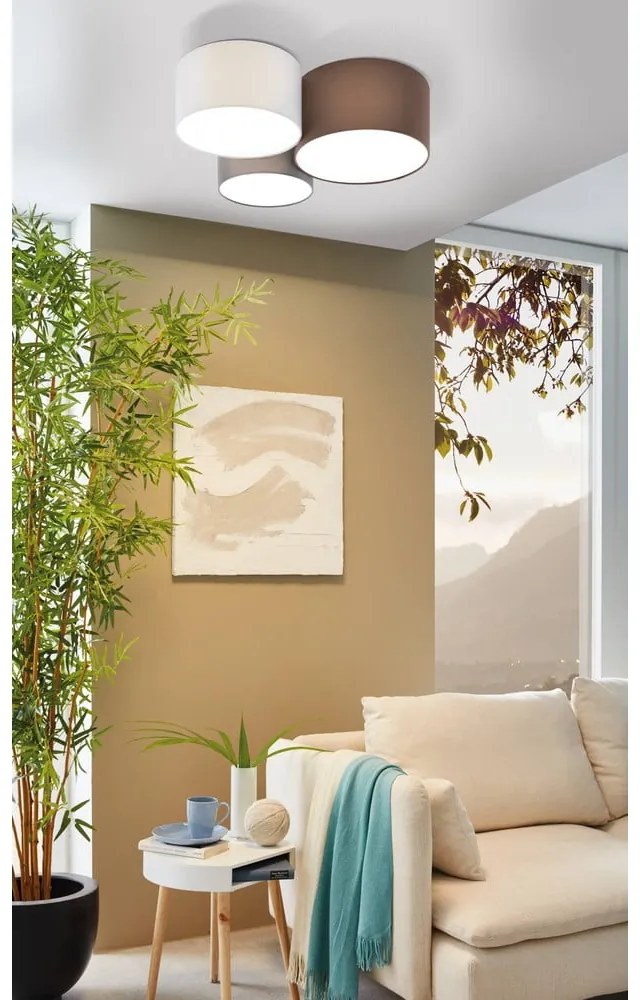 Szaro-brązowa lampa sufitowa 49,5x61 cm PASTORE – EGLO