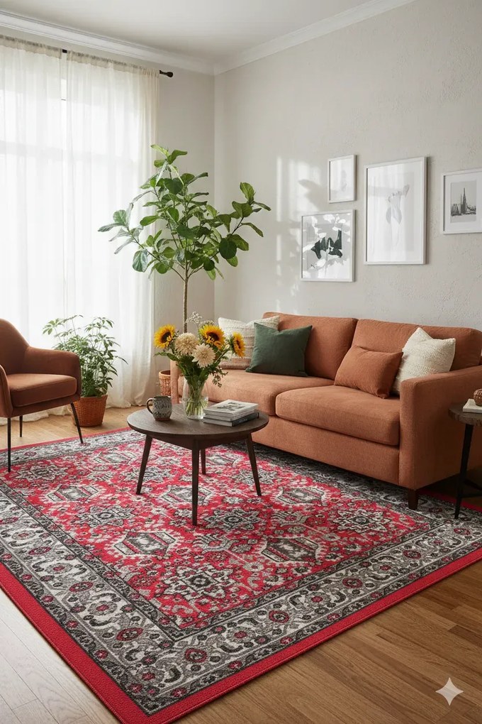 Czerwony dywan orientalny F2-C31