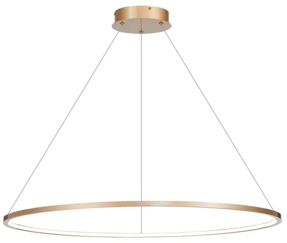 Lampa LED SATURNO LED/57W/230V pr. 100 cm IP44 złota