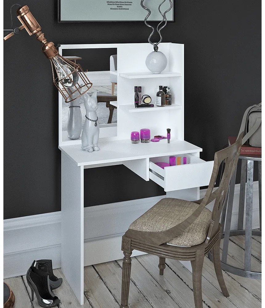 Stolik dekoracyjny BELEZA, biały