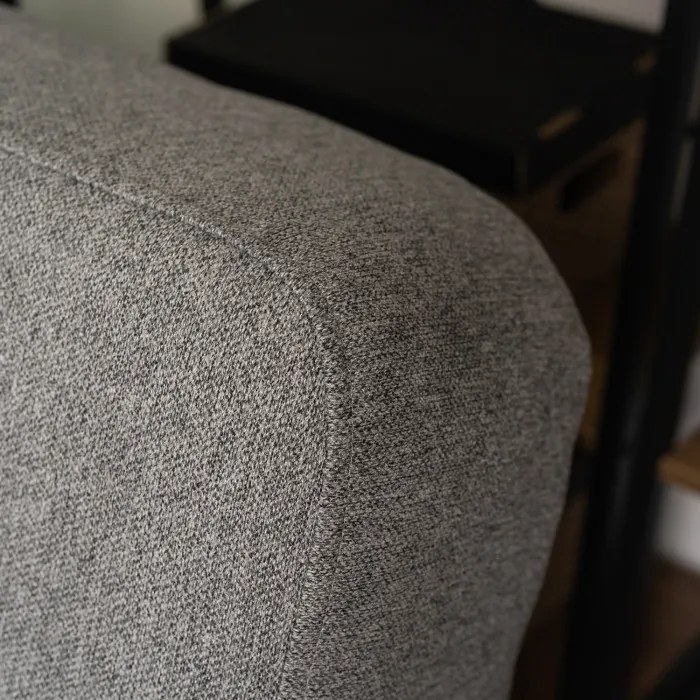 Sofa z Funkcją Spania ARUBA Wersalka Rozkładana Dwuosobowa Szara Nowoczesna do Salonu