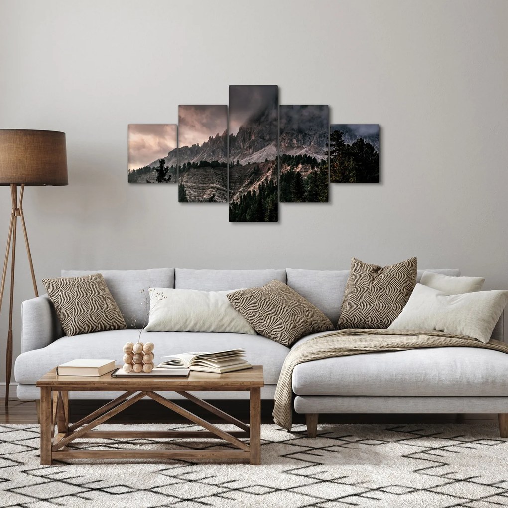 Obraz Gór Skalistych (125x70 cm)