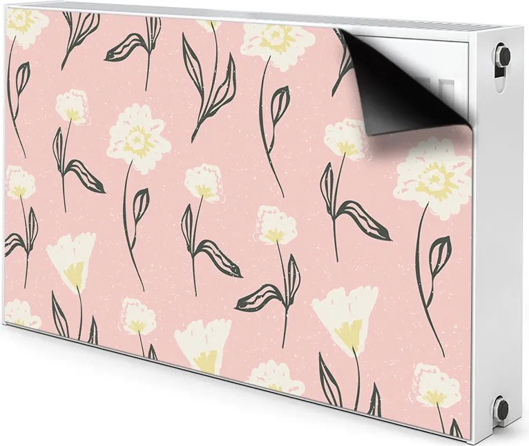 Maskownica na kaloryfer Delikatne kwiaty