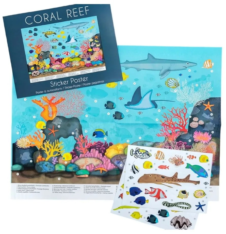 Zestaw kreatywny Coral Reef – Rex London