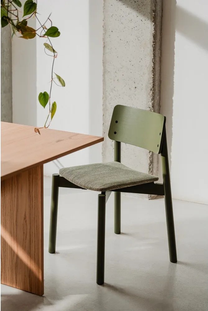 Zielone krzesło sztaplowane Wem – noo.ma