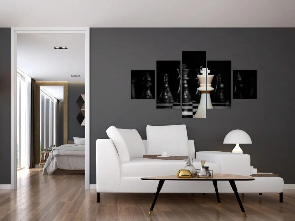Obraz - Szachy (125x70 cm)
