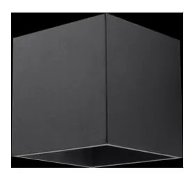 Czarny kinkiet Sollux Geo