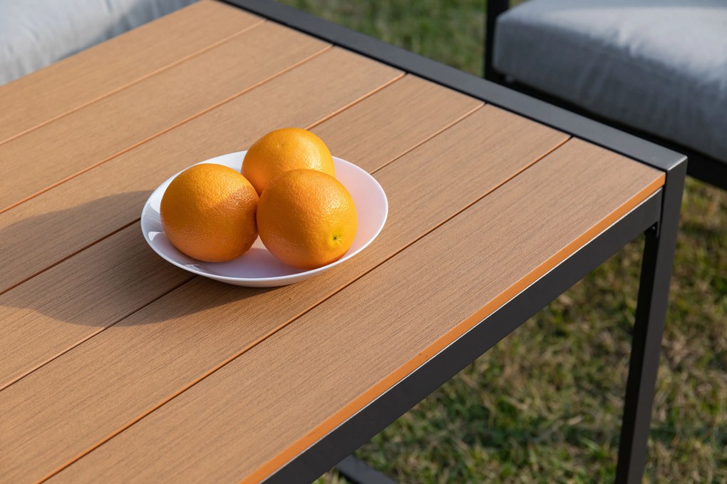 Doppler CORTONA ogrodowy zestaw wypoczynkowy 1+2+1+1 antracyt