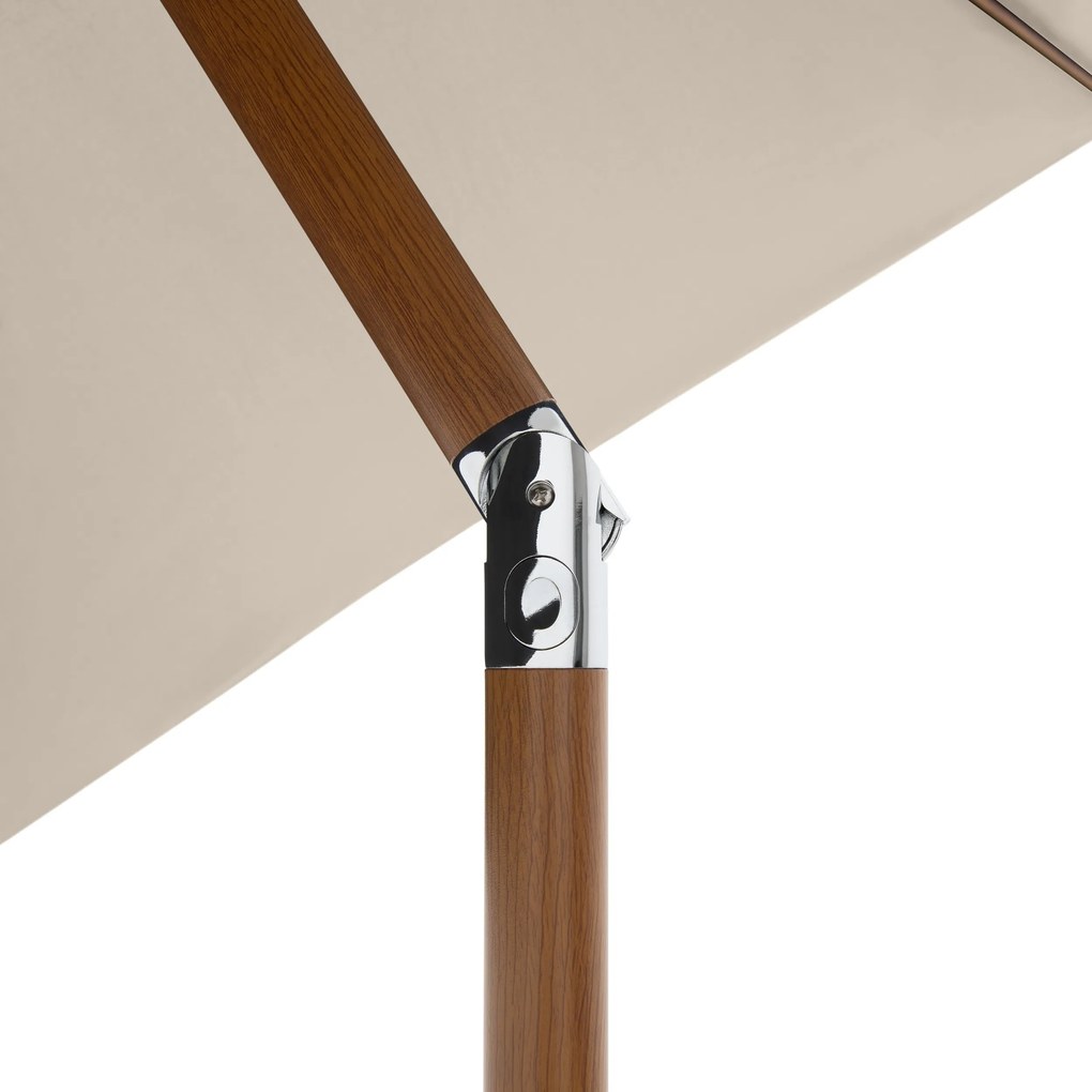 Doppler LIFE naturalny parasol ogrodowy 305 cm