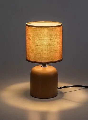 Rabalux 74054 lampa stołowa Daphini, brązowy