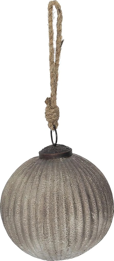 Bombka szklana Vintage Smoke 10 cm
