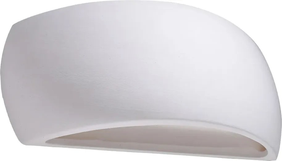 Biały ceramiczny kinkiet ścienny - EX716 N1-W43