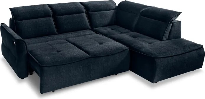 Narożnik MURILLO L z elektryczną regulacją siedziska Prawostronny w tkaninie VOGUE 13 WERSAL