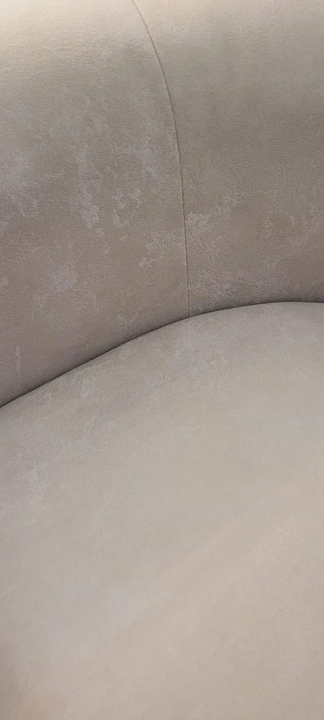 Sofa Beżowa, tapicerowana tkaniną 180/90/75 cm BOWEN