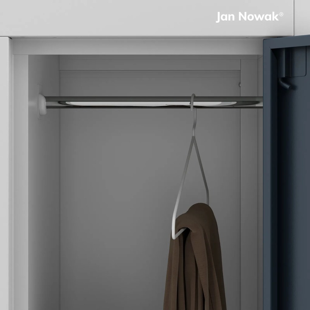 Szafa szkolna 6-skrytkowa Igor 90x45x185 cm wielokolorowa