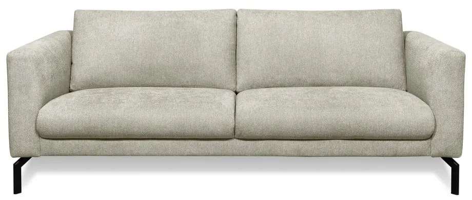 Beżowa sofa z tkaniny szenilowej 216 cm Gomero – Scandic