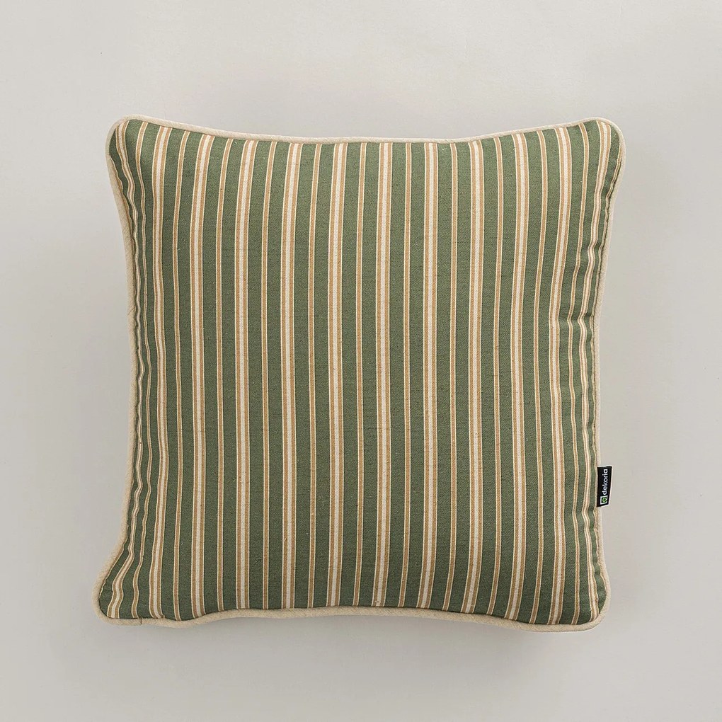 Poszewka na poduszkę Classic Stripe Olive 45x45 cm