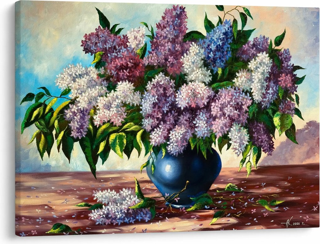Obraz - Bukiet bzu (70x50 cm)