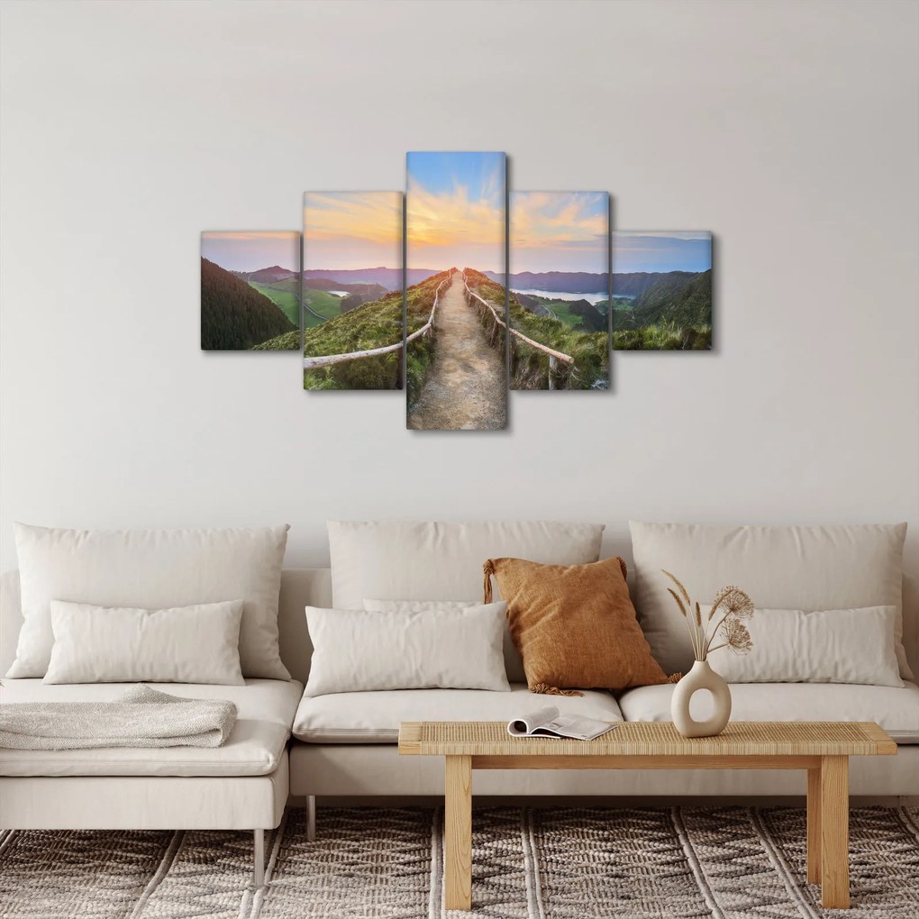 Obraz - Górska ścieżka (125x70 cm)