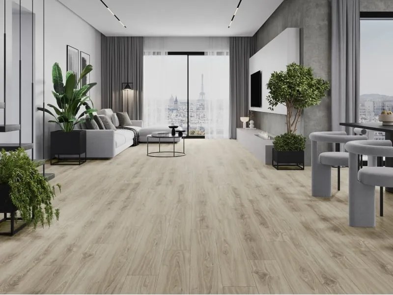 Mexen Madison panele winylowe 1240 x 182 mm SPC 6,5 mm, podkład IXPE 1,5 mm, 4 V-Fuga, Dąb - F1045-1240-182-505-4V1-01