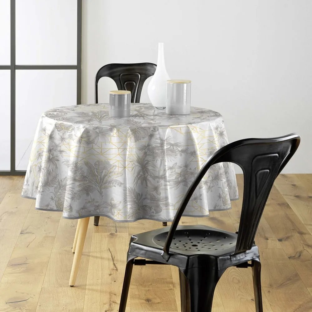 Obrus zmywalny ø 160 cm Coconut – douceur d'intérieur