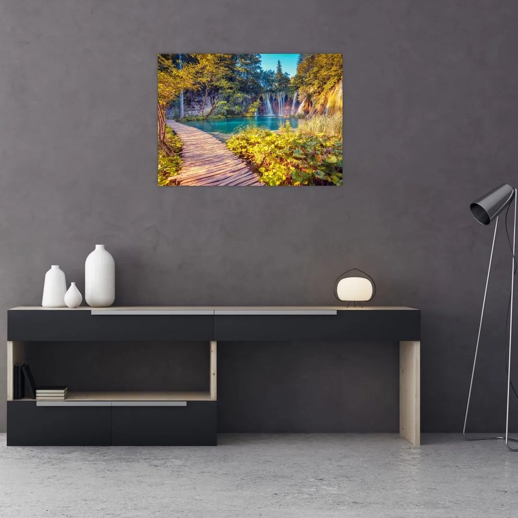 Obraz - Jeziora Plitwickie, Chorwacja (70x50 cm)