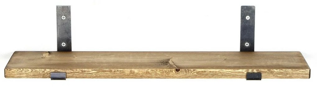 Półka Lam009 Black and Walnut