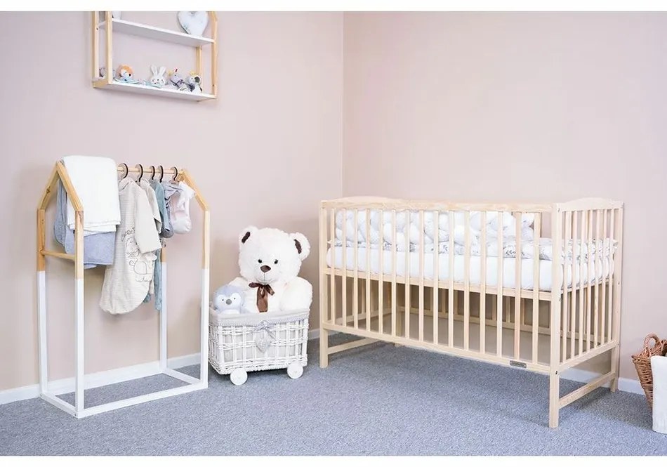 Nowe łóżeczko dziecięce Lilly, naturalne