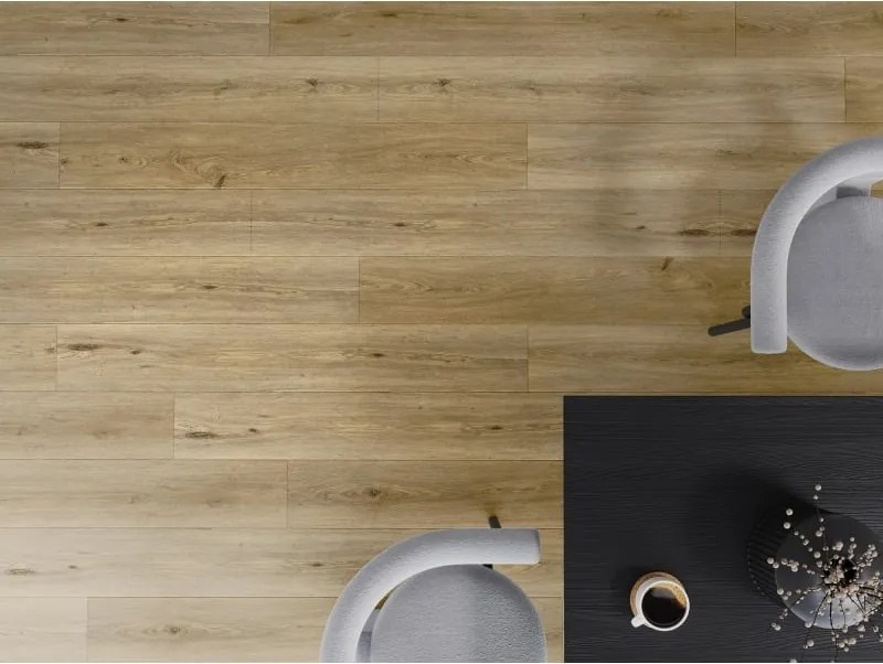Mexen Sanford próbka paneli winylowych SPC 6,5 mm, podkład IXPE 1,5 mm, 4 V-Fuga, Dąb - F1059-S