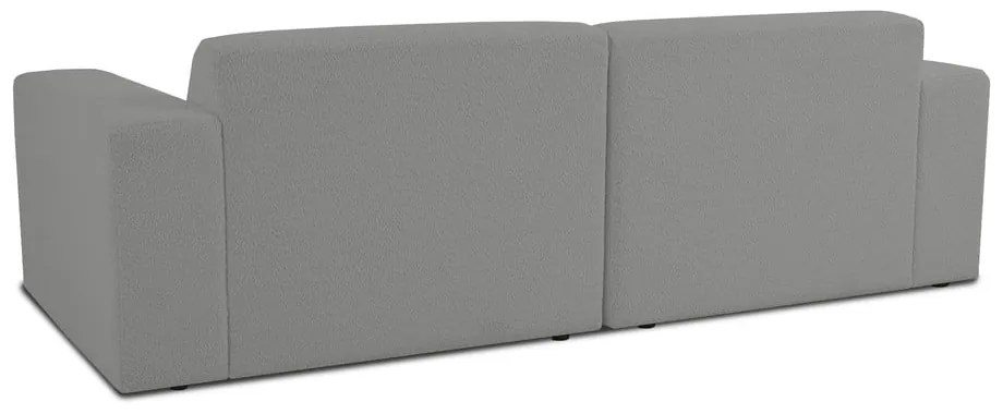 Szara sofa z materiału bouclé 228 cm Roxy – Scandic