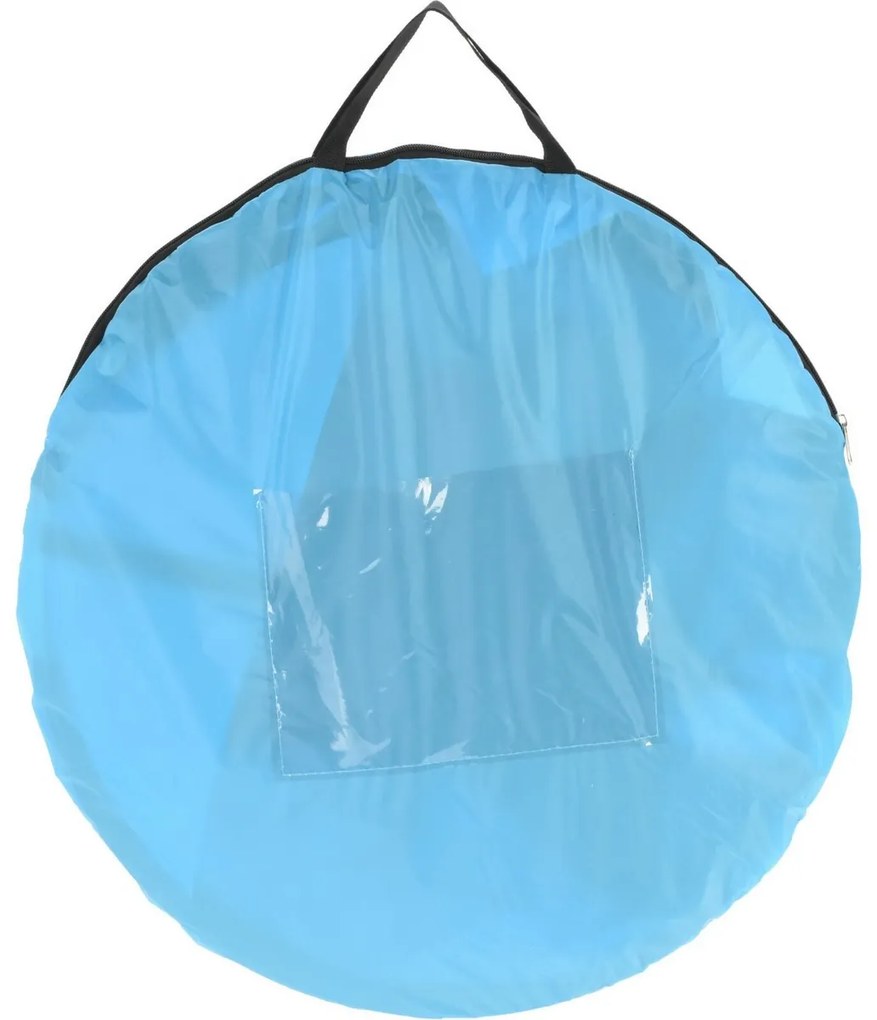 Szybko rozkładany namiot dla dzieci z ochroną UV50+, wzór fok, 182 x 100 x wys. 86 cm