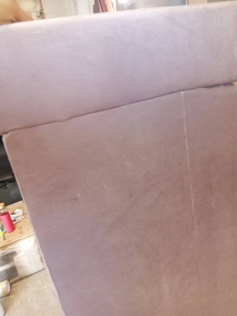 Promocja Różowa rozkładana sofa narożna ZENA, dwustronna druga jakość