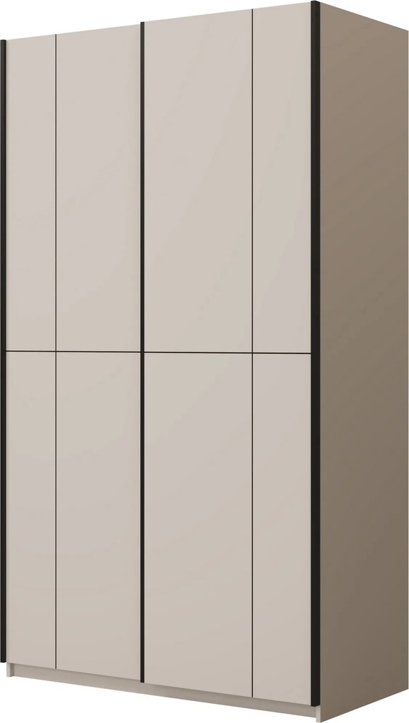 Szafa Przesuwna LUBERO 120 cm Szafa Trzydrzwiowa Kaszmir
