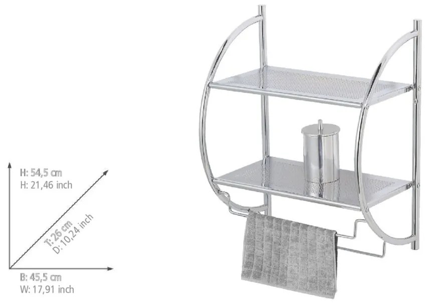 Półeczka do łazienki Wenko Exclusive