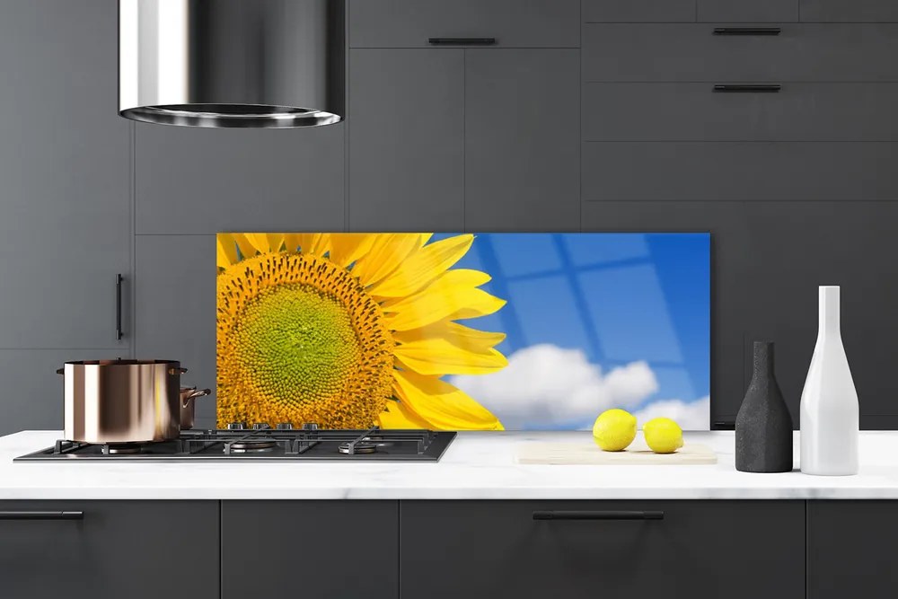 Panel nad blat kuchenny Słonecznik Pod Letnim Niebem