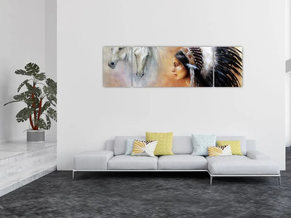 Obraz - Czary Indian (170x50 cm)