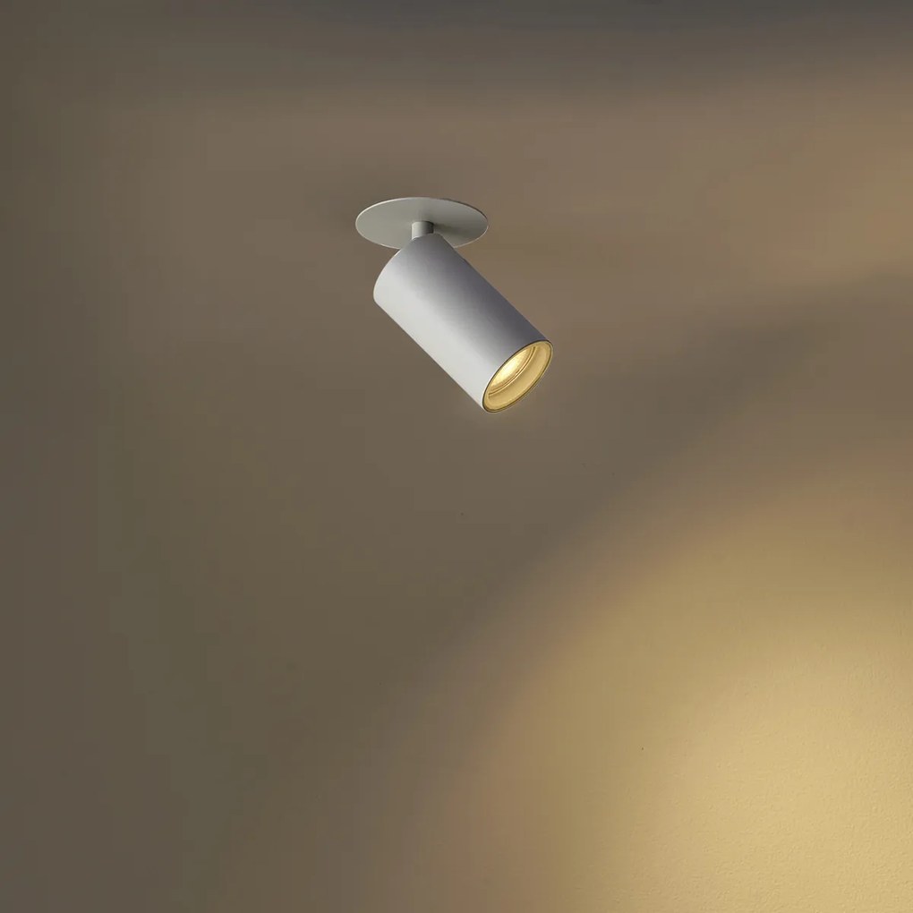 Nowoczesny reflektor wpuszczany biały GU10 50mm IP44 - Chels