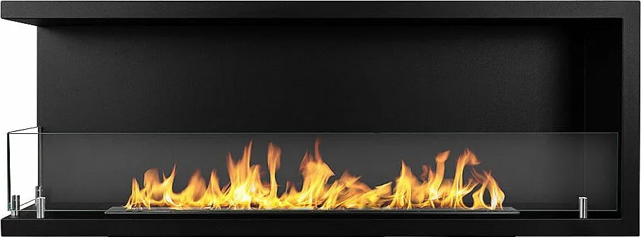 Biokominek narożny do zabudowy, biokominek narożny 120x45 SUTRI 120 SX