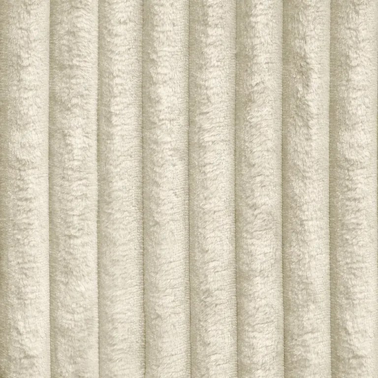Rozkładany dwustronny zestaw wypoczynkowy w kształcie litery L NORDEN TILIA 250x140 cm, kremowy