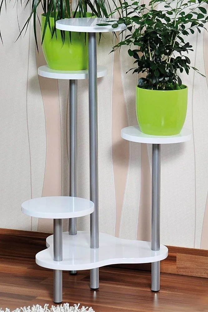 Stojak na kwiaty z 4 półkami, 72,5 cm, KESPER