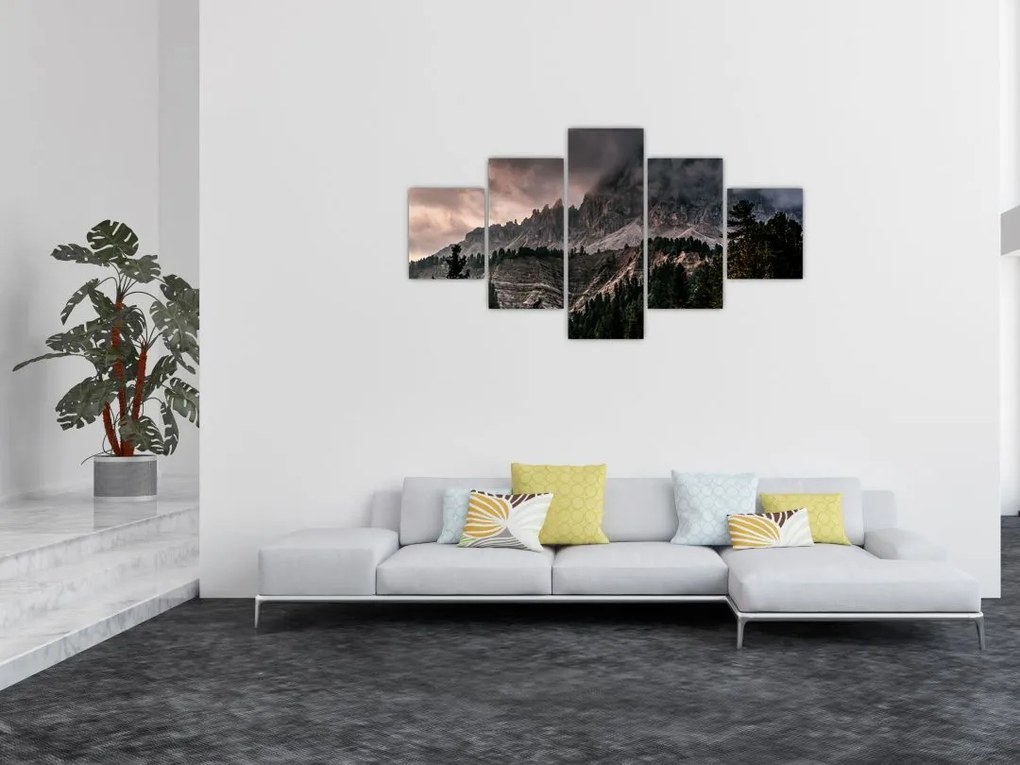 Obraz Gór Skalistych (125x70 cm)