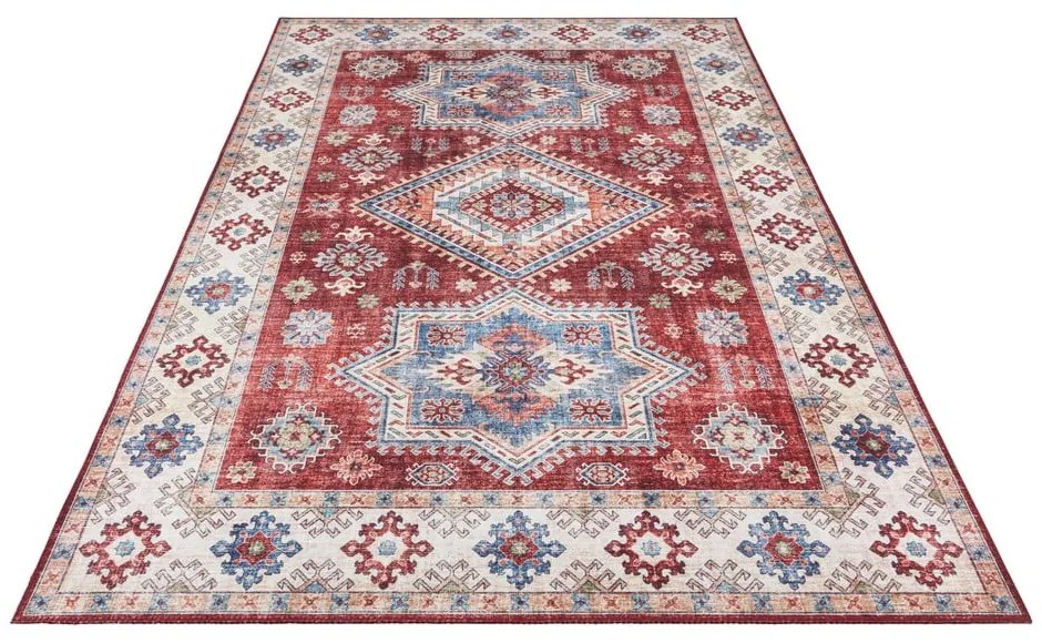 Czerwony dywan Nouristan Gratia, 80x150 cm