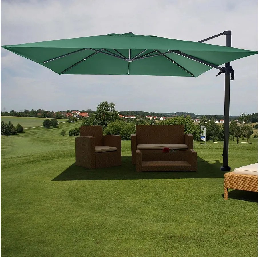 Parasol do świateł drogowych MCW-A96 I obrotowy,  ciemnozielony bez stojaka, obrotowy