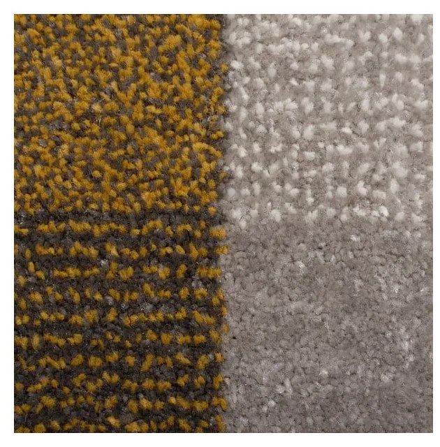 Szaro-żółty dywan Flair Rugs Plaza, 160x230 cm
