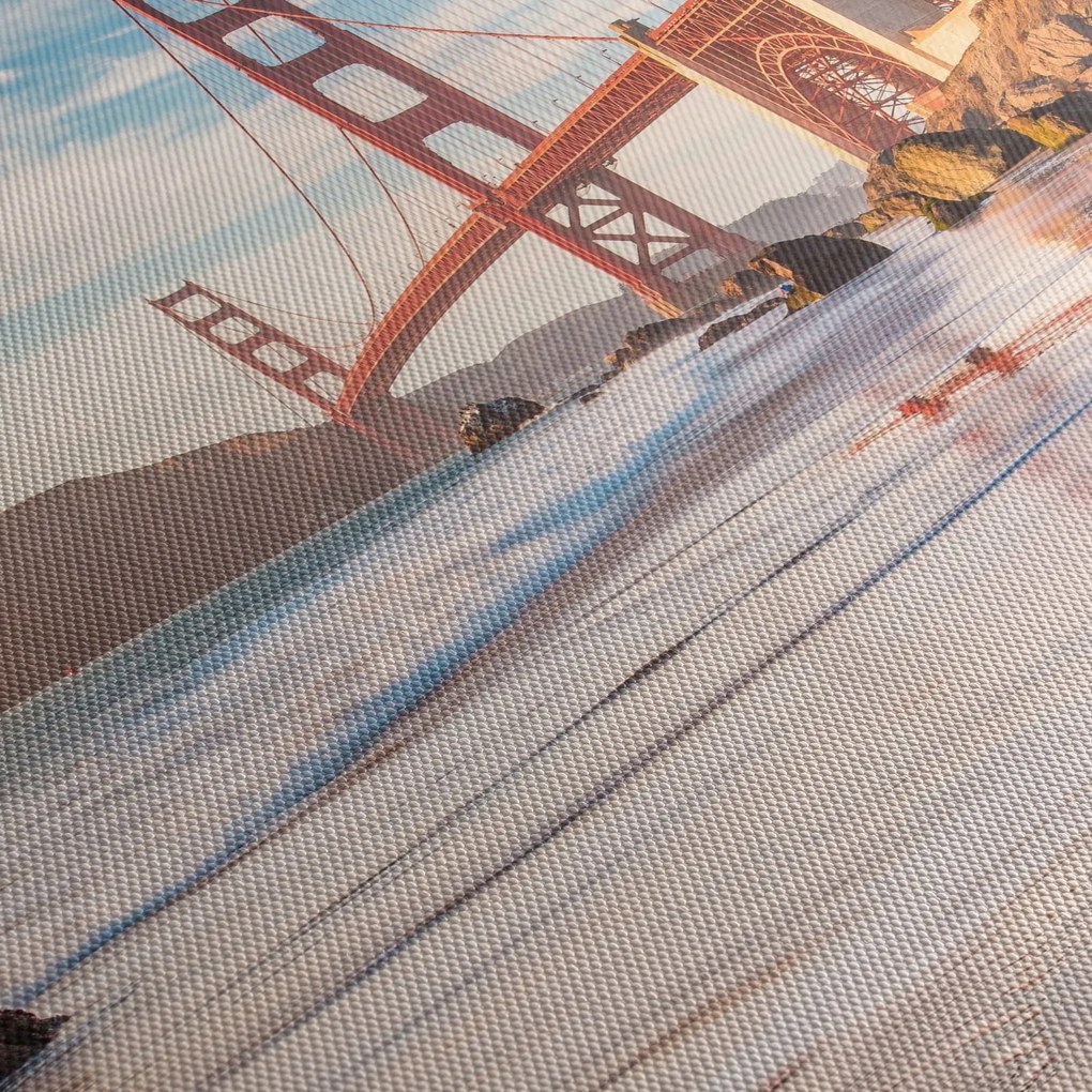 Obraz - Golden Gate Bridge (170x50 cm)