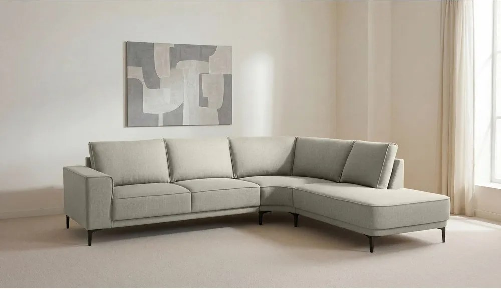 Jasnoszary narożnik (prawostronny) Copenhagen – Scandic